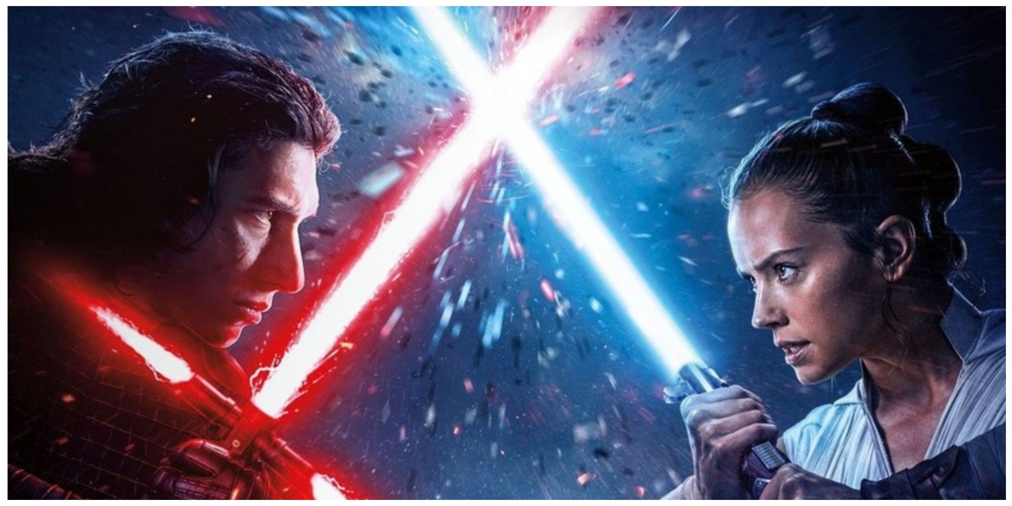 Kylo Ren vs Rey Lightsaber Duel