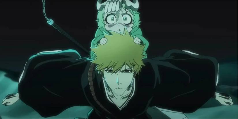Nel On Ichigo's Head In Bleach The Thousand Year Blood War