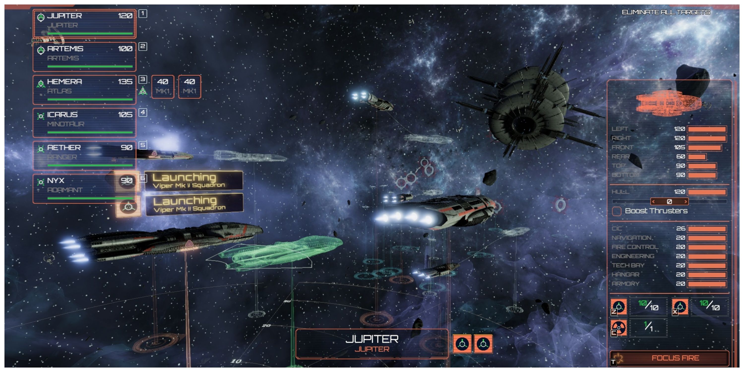 Battlestar Galactica Deadlock combat