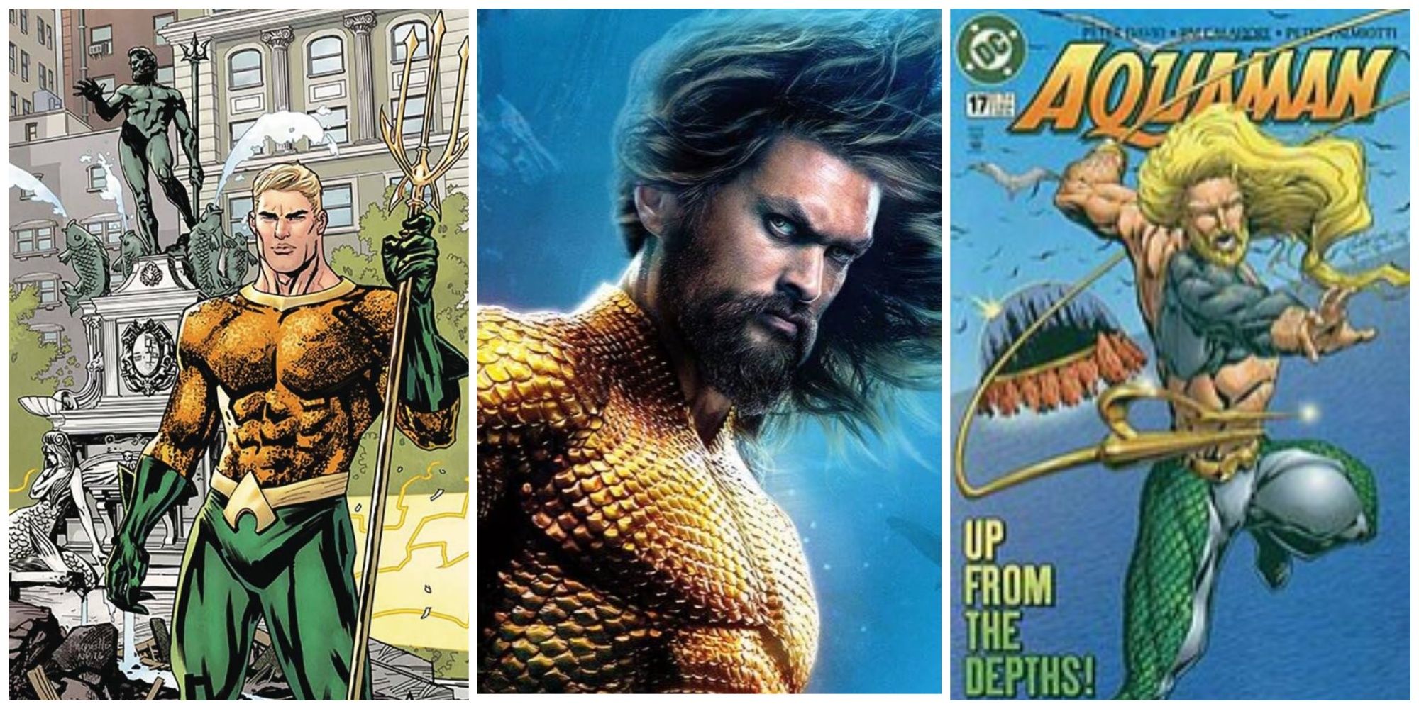 Aquaman Split Image