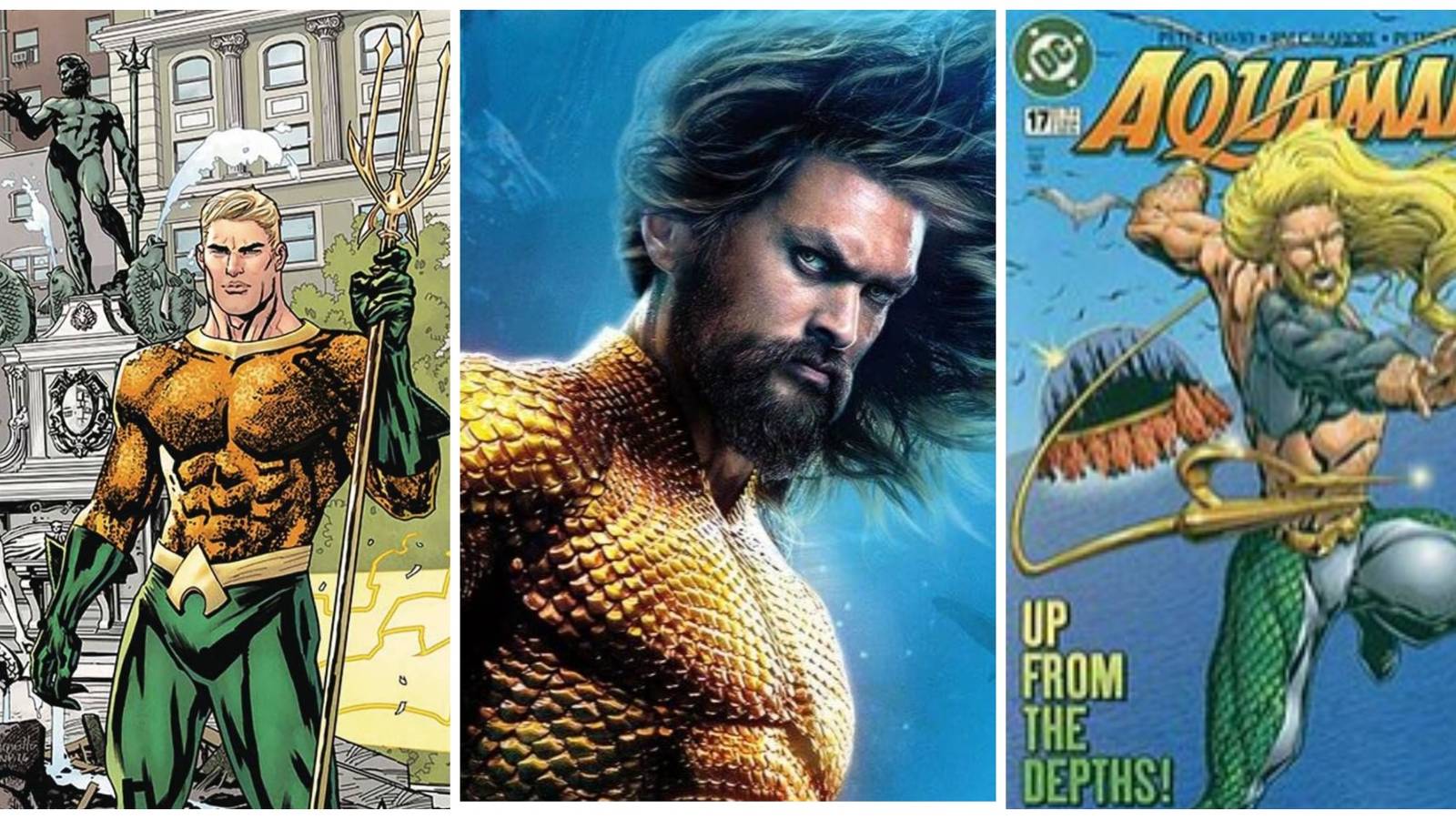 Aquaman Split Image