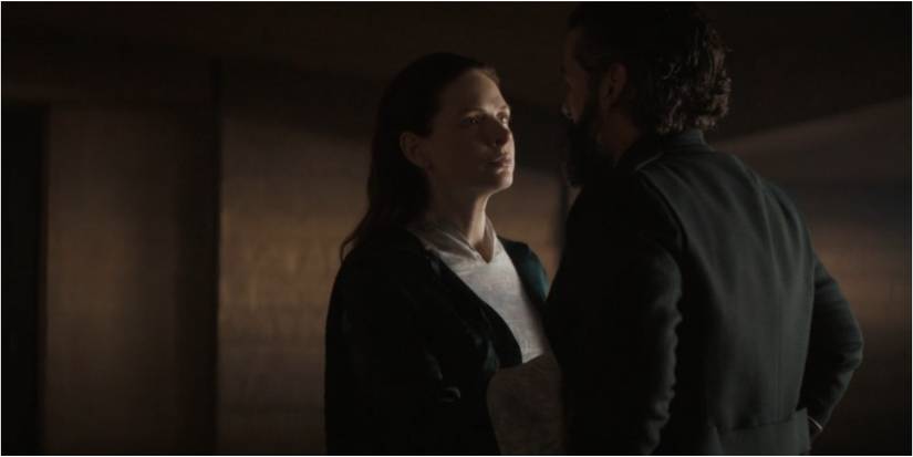 Lady Jessica and Duke Leto Atreides in Dune.