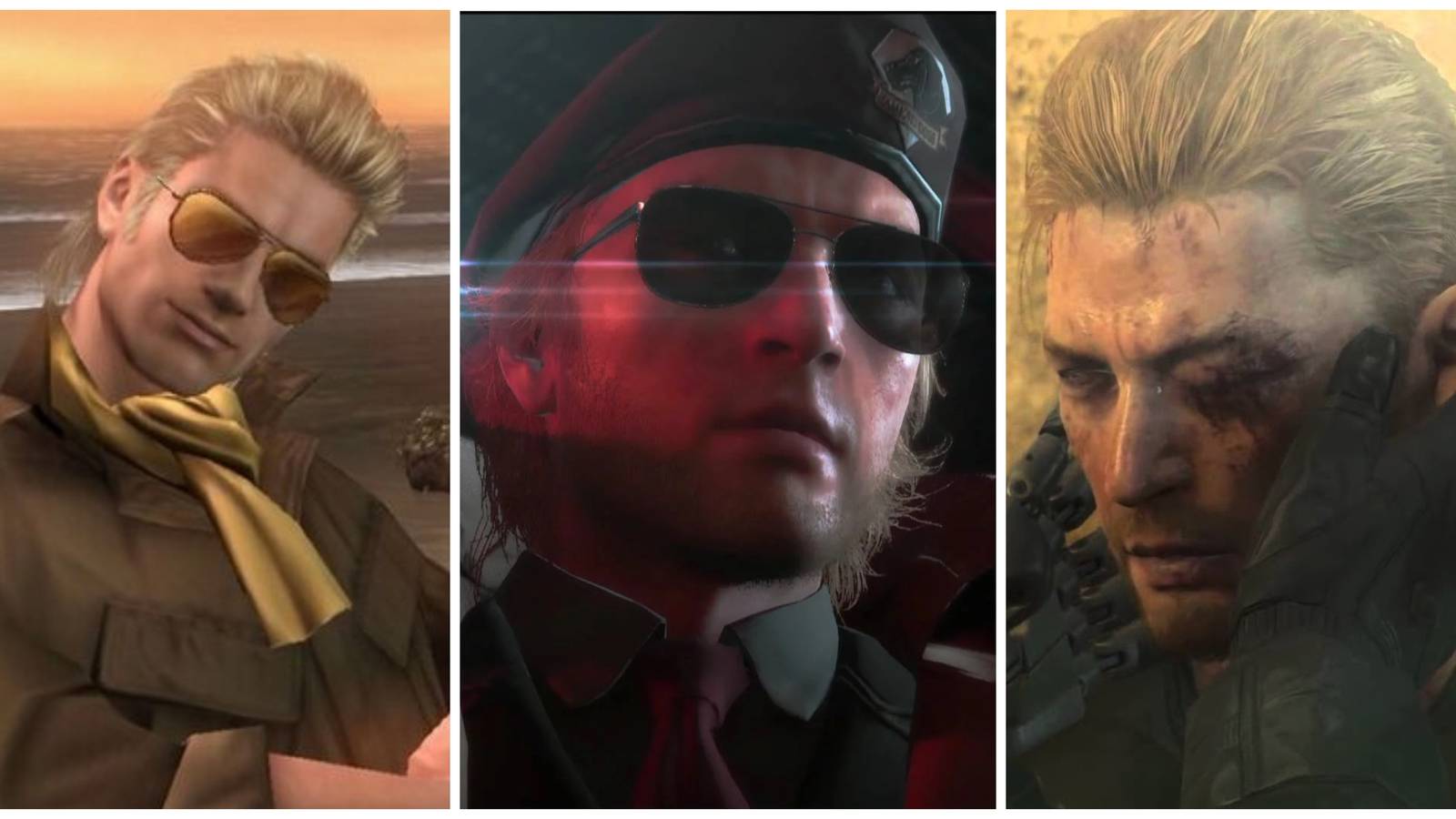 Kazuhira Miller throughout the metal gear solid series
