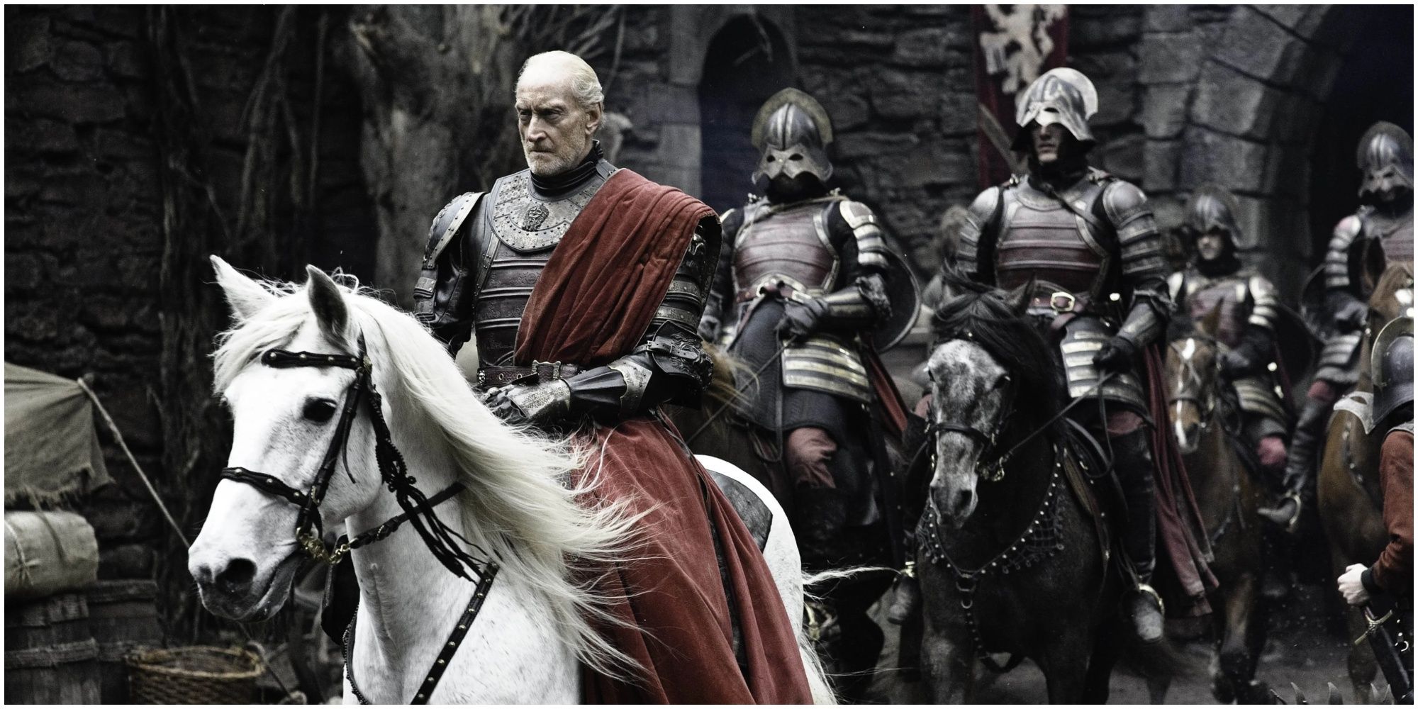 Tywin Lannister at Harrenhal in Game of Thrones.