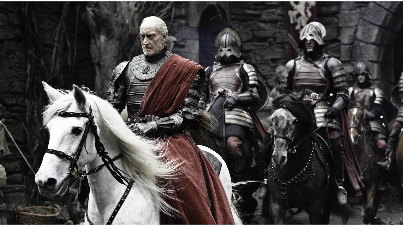 Tywin Lannister at Harrenhal in Game of Thrones.