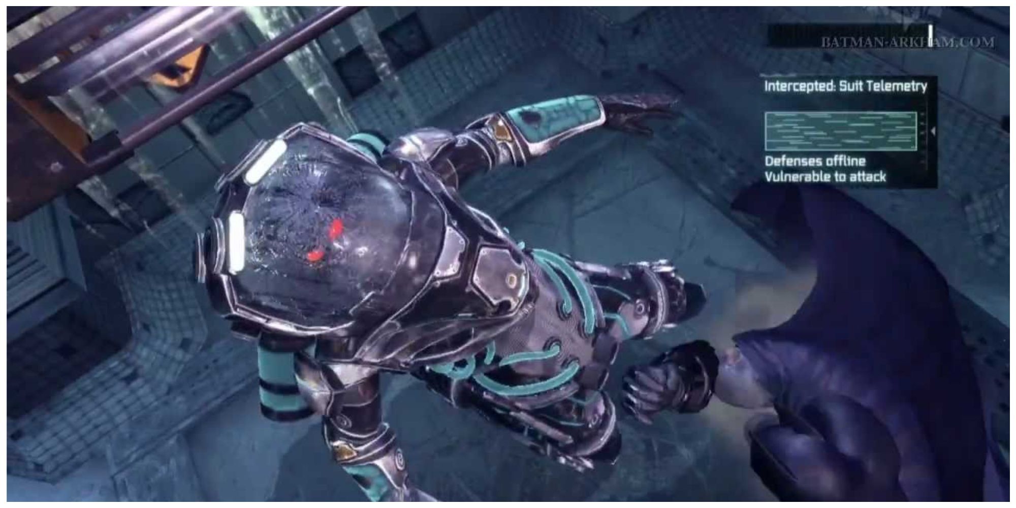 Arkham City Mister Freeze Fight