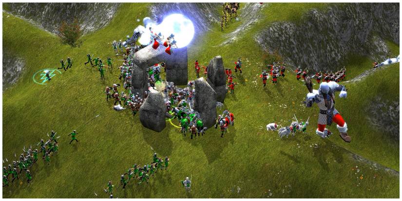 Stronghold Legends gameplay