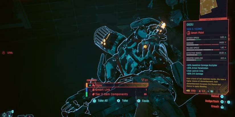 cyberpunk 2077 robot boss with ogou