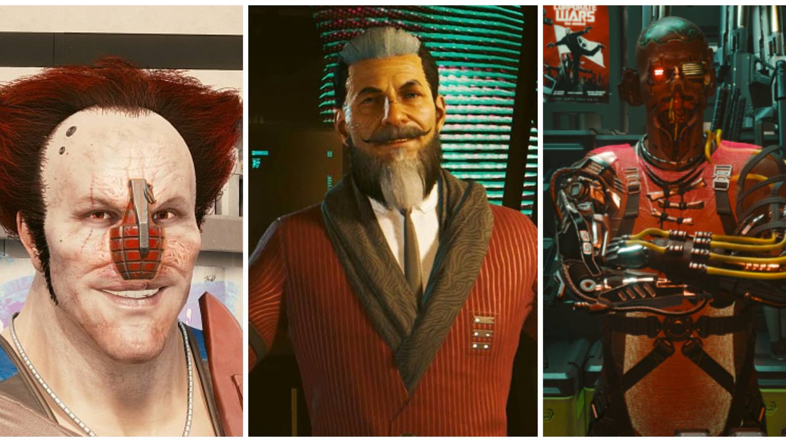 ozo bozo, mr hands, herold