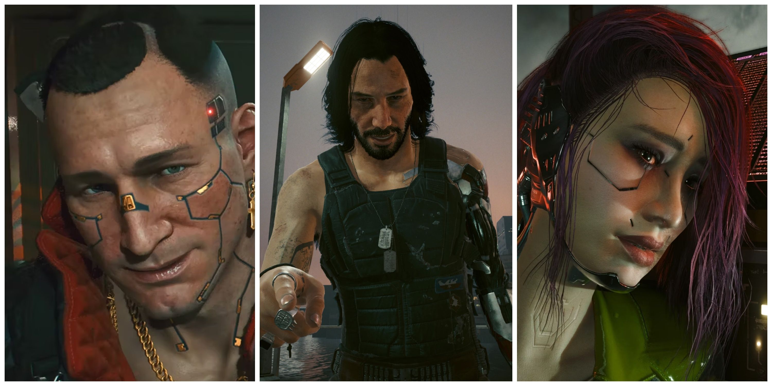 Cyberpunk 2077's new update has Johnny Silverhand striking the sad