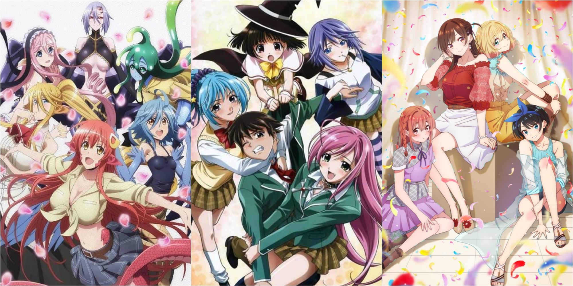 Best 50 Harem Anime You'll Fall in Love With Waifus | 1Screen Magazine