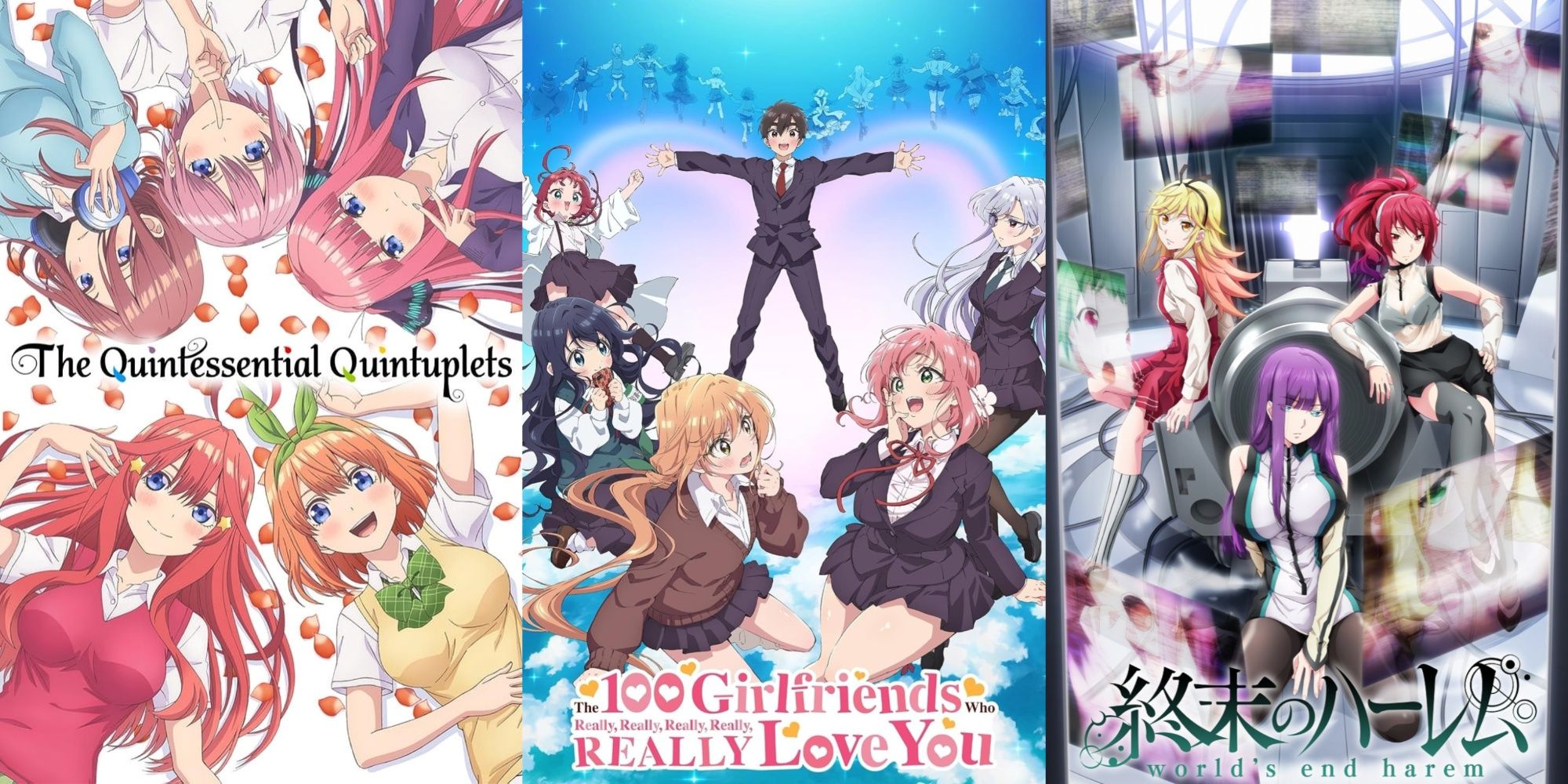 10 Best Harem Anime To Watch If You Love 100 Girlfriend