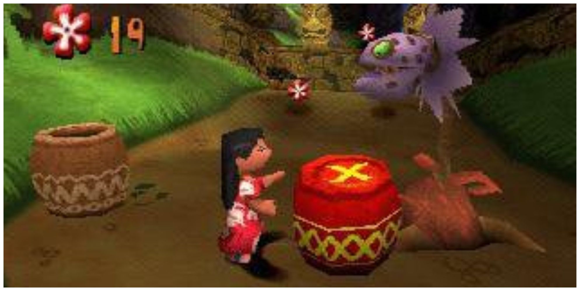 Lilo and stitch on the PS1