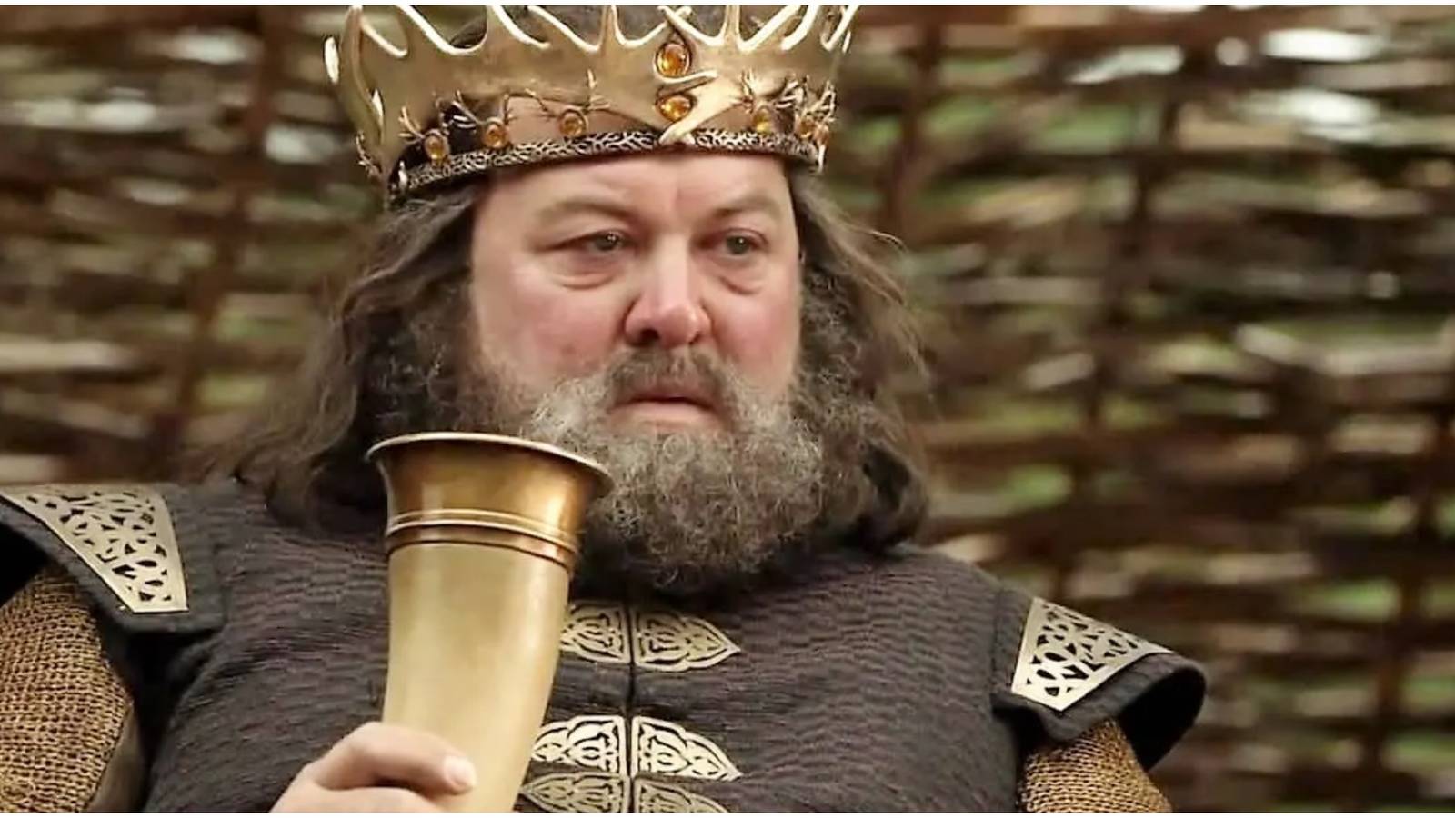 Robert Baratheon in Game of Thrones.