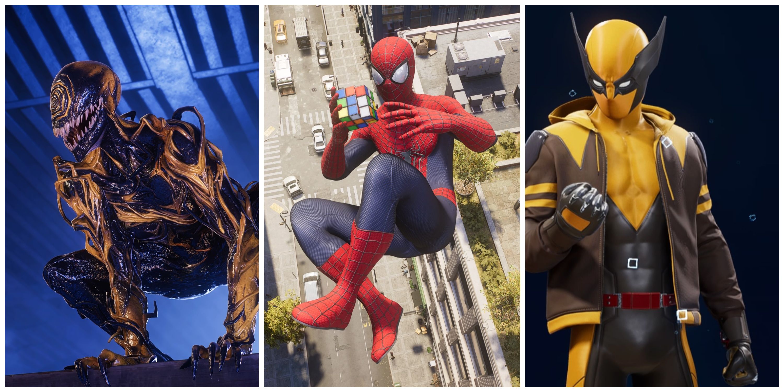 Marvel Variant Covers Showcase the New Costumes of Insomniac's Spider-Man 2