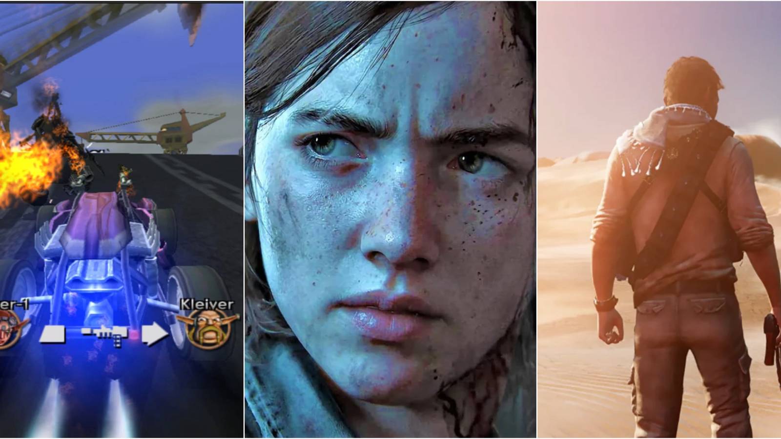 Jak X, Ellie, And Nathan Drake