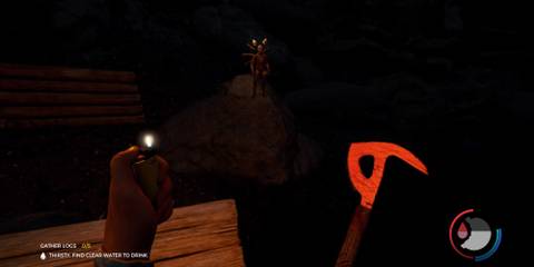 Looking at an Enemy at Night