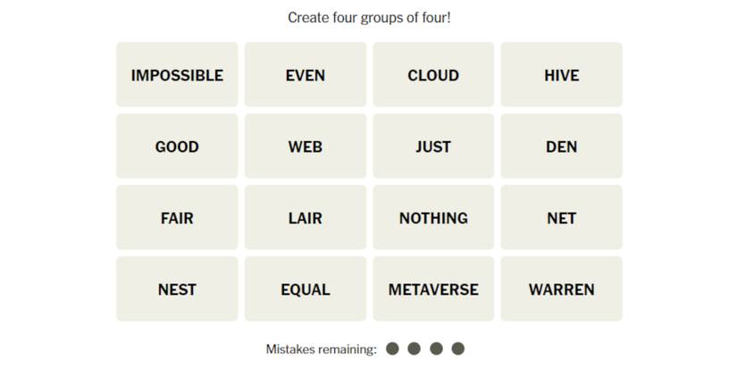 Connections-How-To-Play-Wordle-New-York-Times-October-20-2023