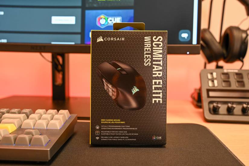 Corsair Scimitar Elite RGB Wireless Mouse Boxed