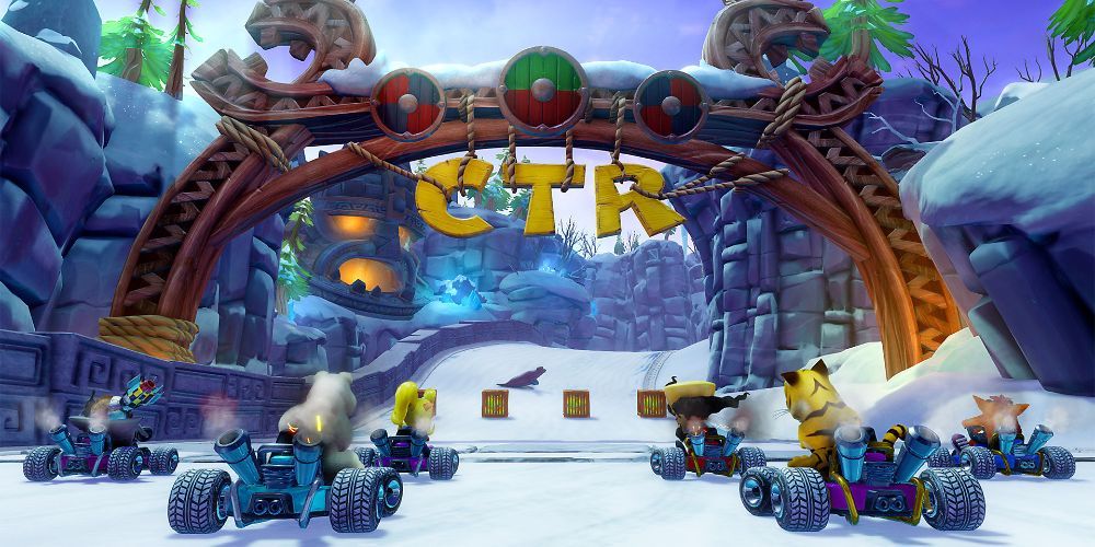 Gameplay screenshot from Crash Team Racing Nitro-Fueled 