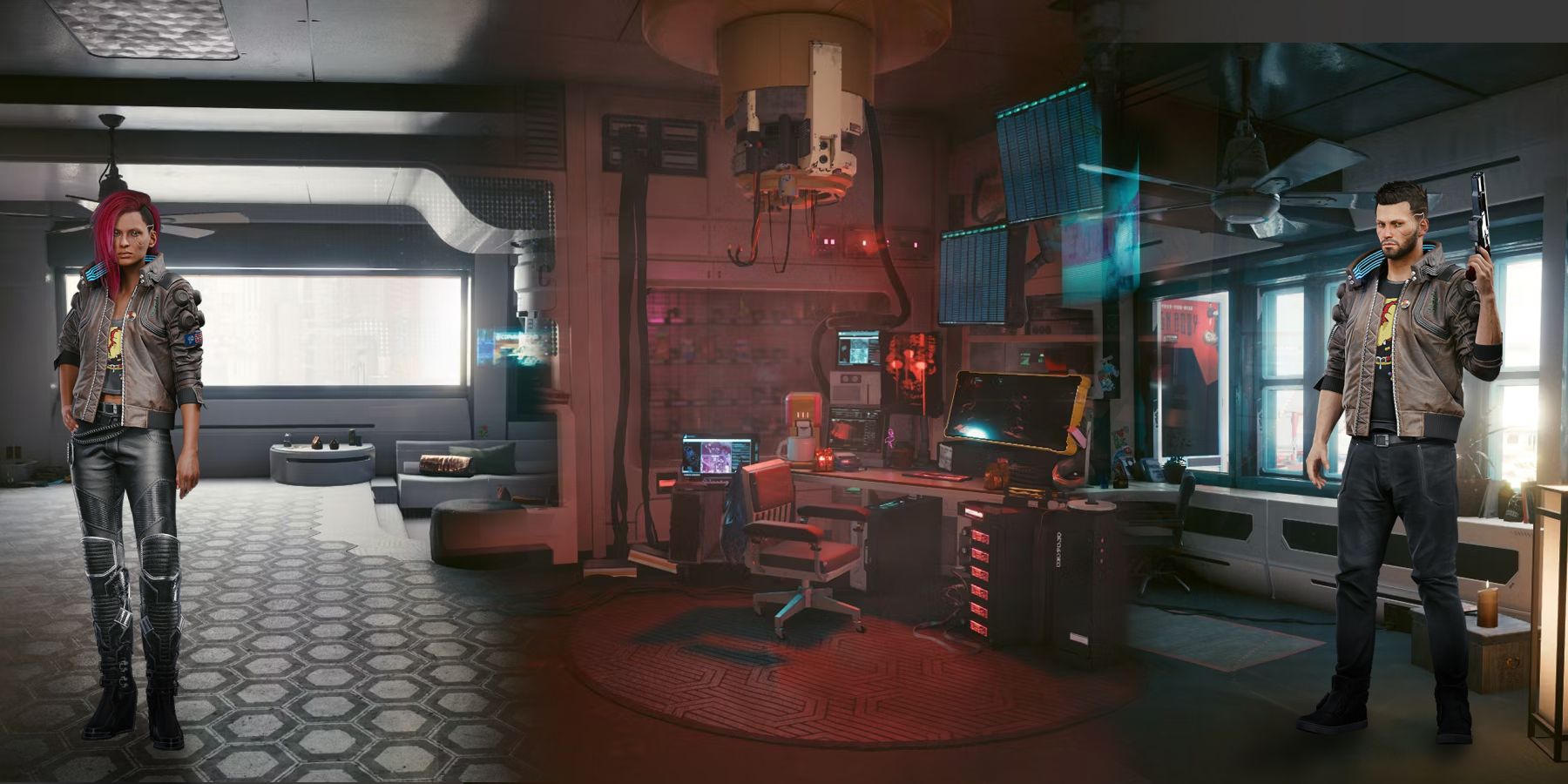 Cyberpunk-2077-All-Of-V's-Apartments,-Ranked