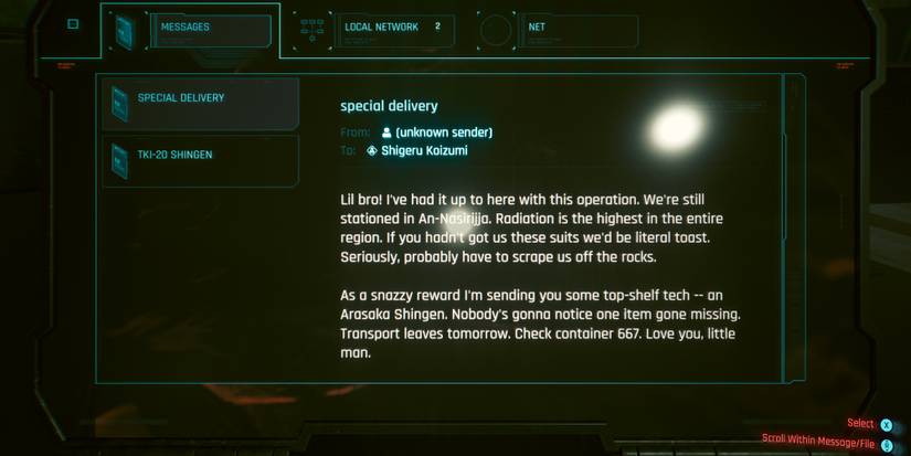 cyberpunk-2077-special-delivery-message