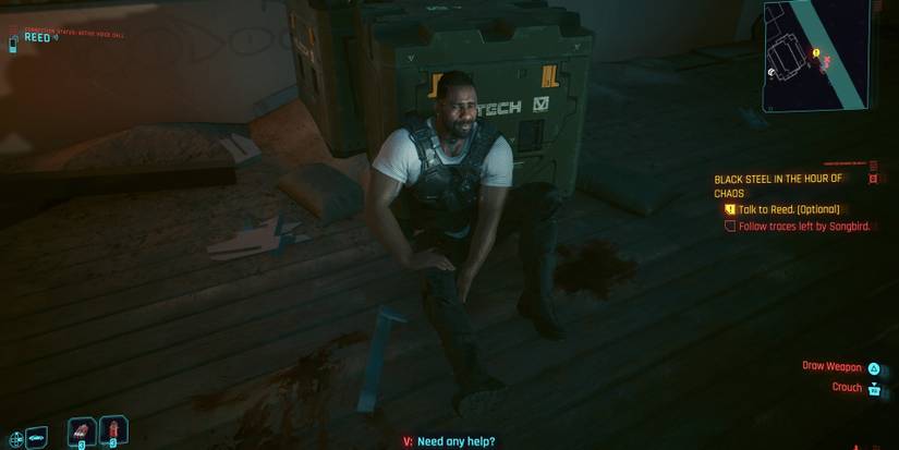 checking in on an injured solomon reed