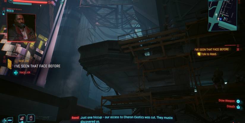 calling reed in i've seen that face before