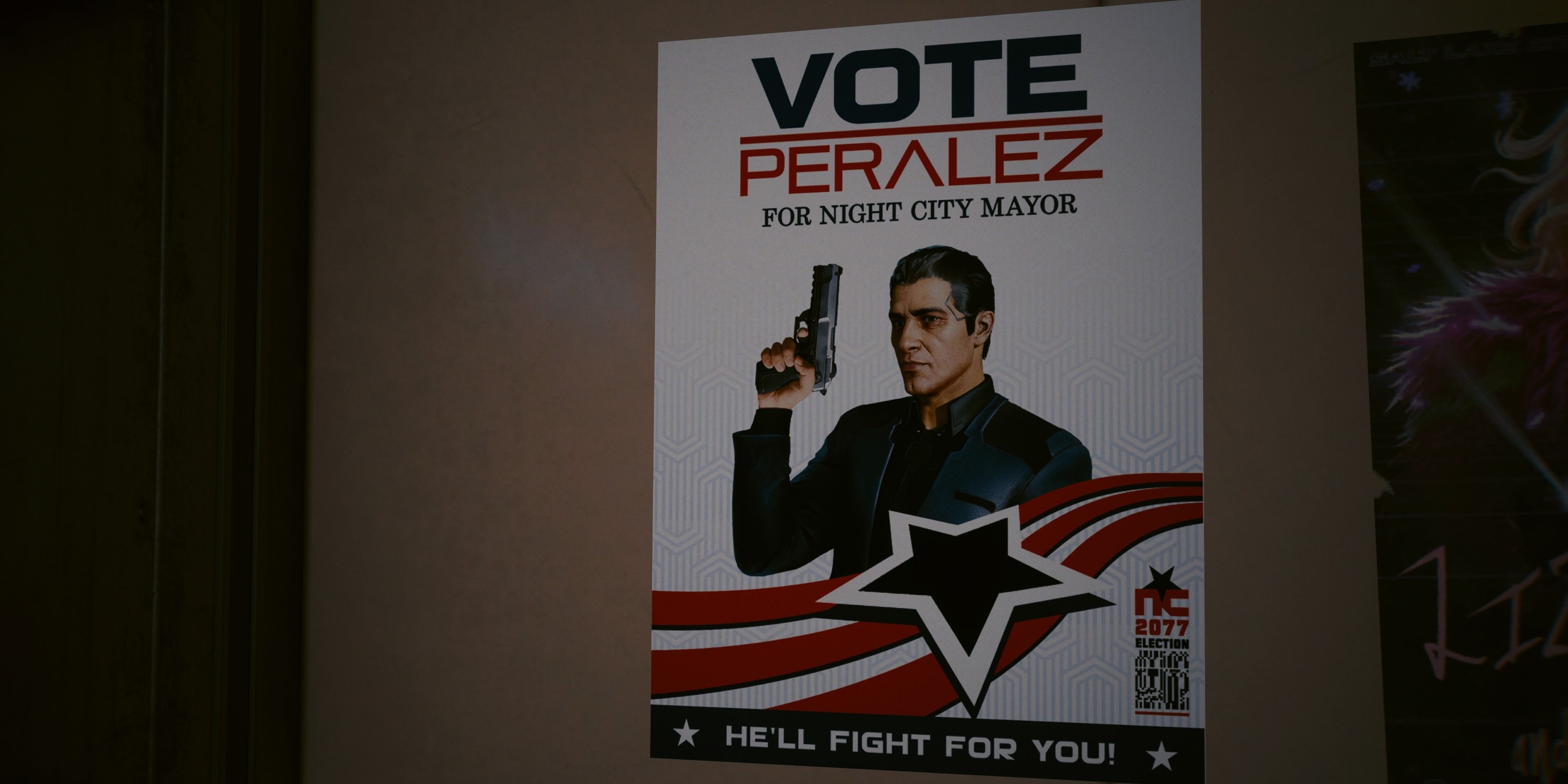 vote peralez poster