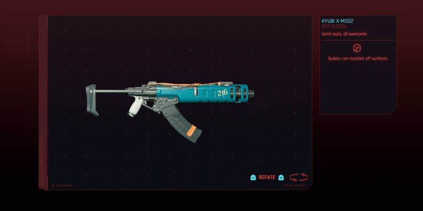 kyubi xmod2 rifle in Cyberpunk 2077