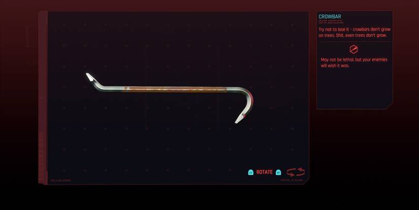 crowbar melee weapon
