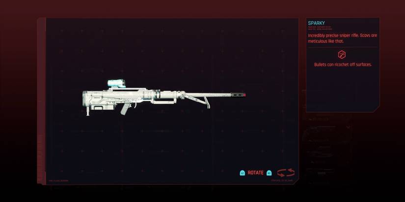 sparky iconic sniper rifle