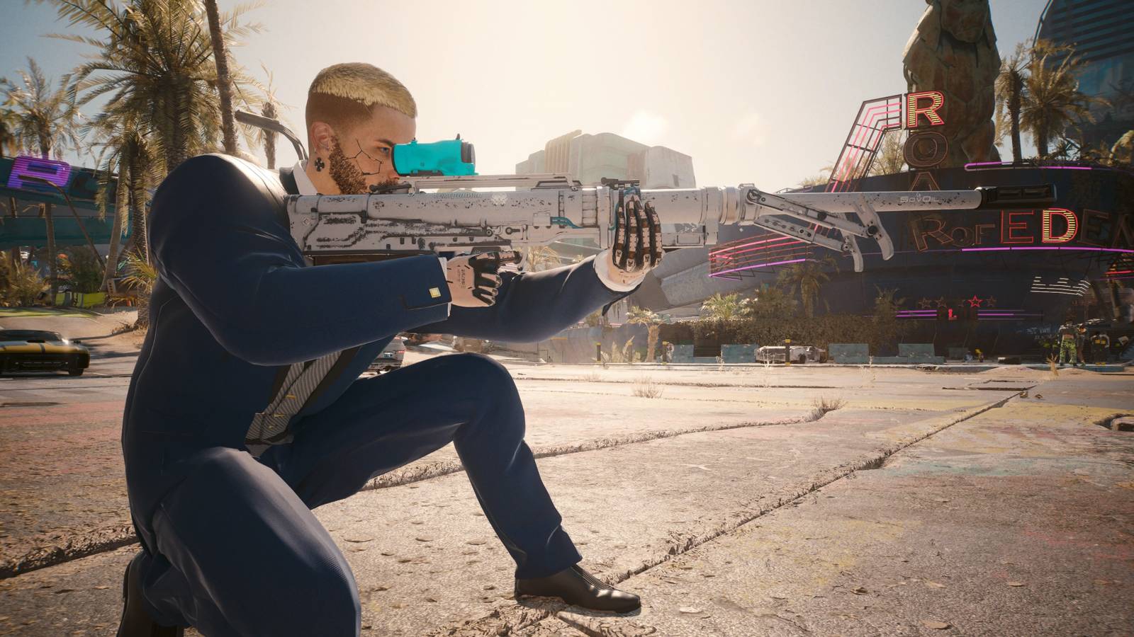 sparky sniper rifle in cyberpunk 2077