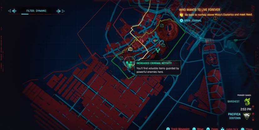 scav criminal activity location