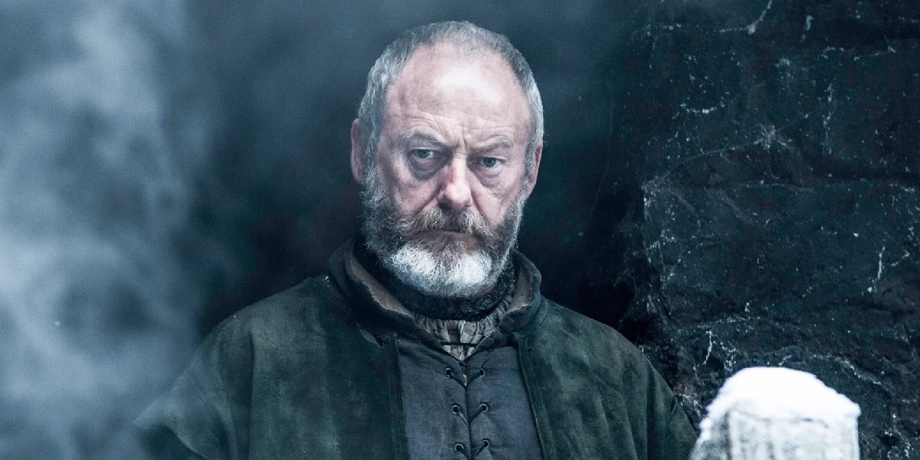 Davos Seaworth played by Liam Cunningham in Game of Thrones.