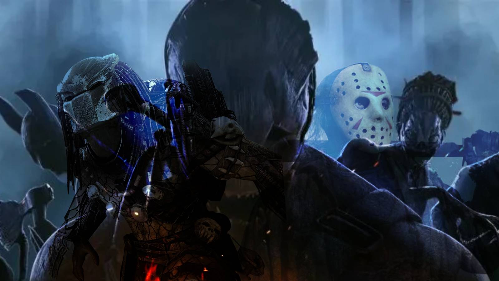 Dead by Daylight x Predator x Vorhees