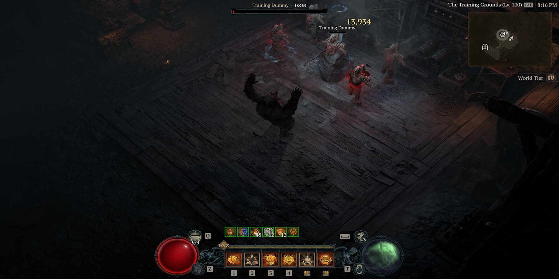 Diablo 4 Where To Find The Training Dummy Worldnews Com   Diablo 4 Werebear Training Dummy 