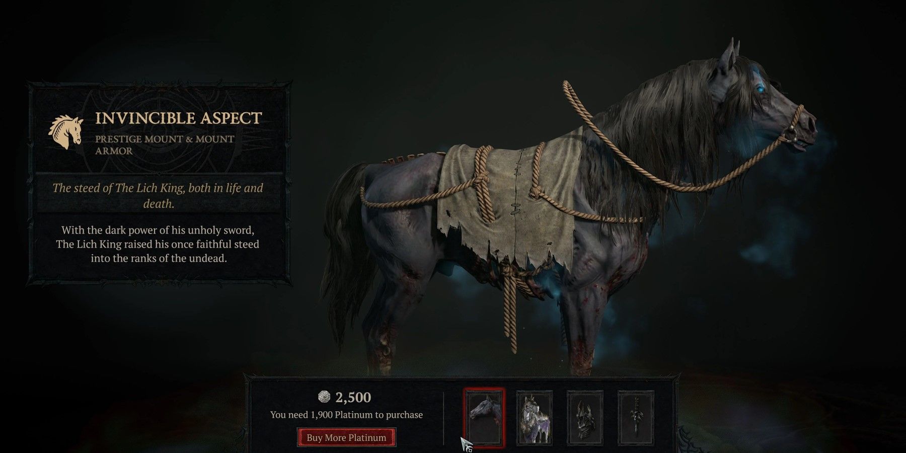 Legendary World of Warcraft Mount Now Available in Diablo 4