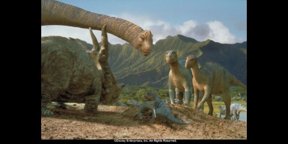 Aladar and his friends at the oasis. Image source: IMDB.com