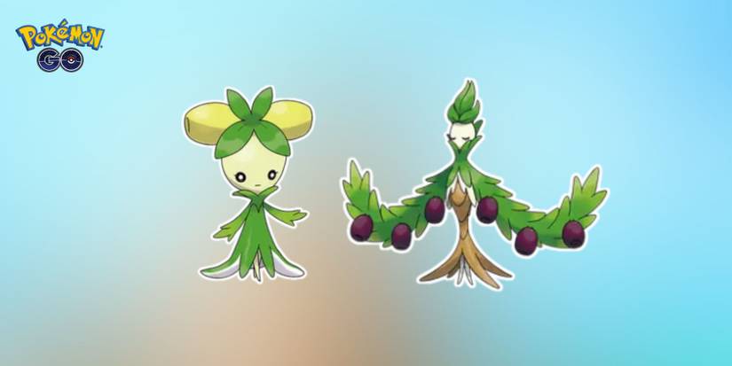 Dolliv and Arboliva in Pokemon GO