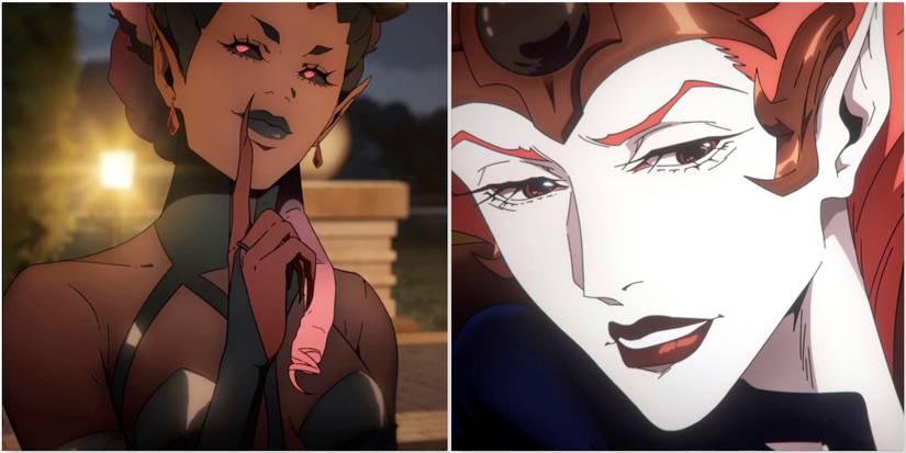 Drolta and Erzsebet in Castlevania Nocturne