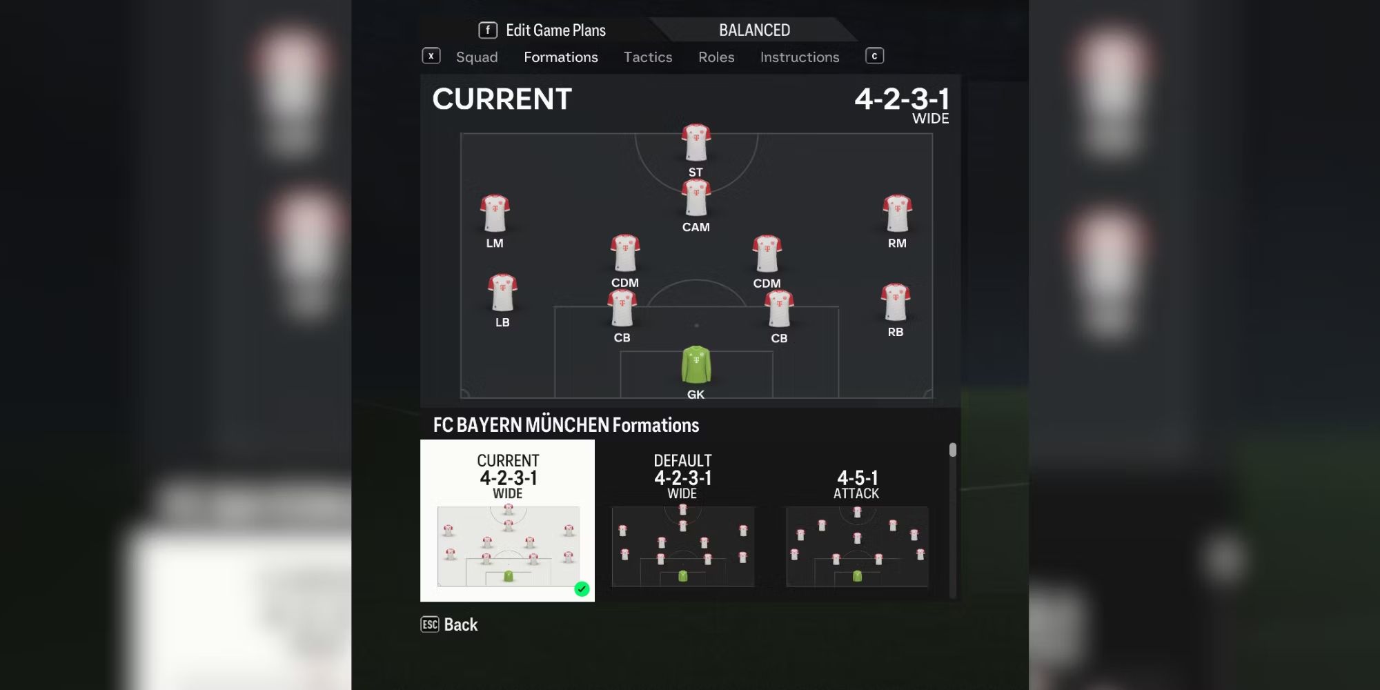 EA Sports FC 24 Best Formation for Bayern Munich