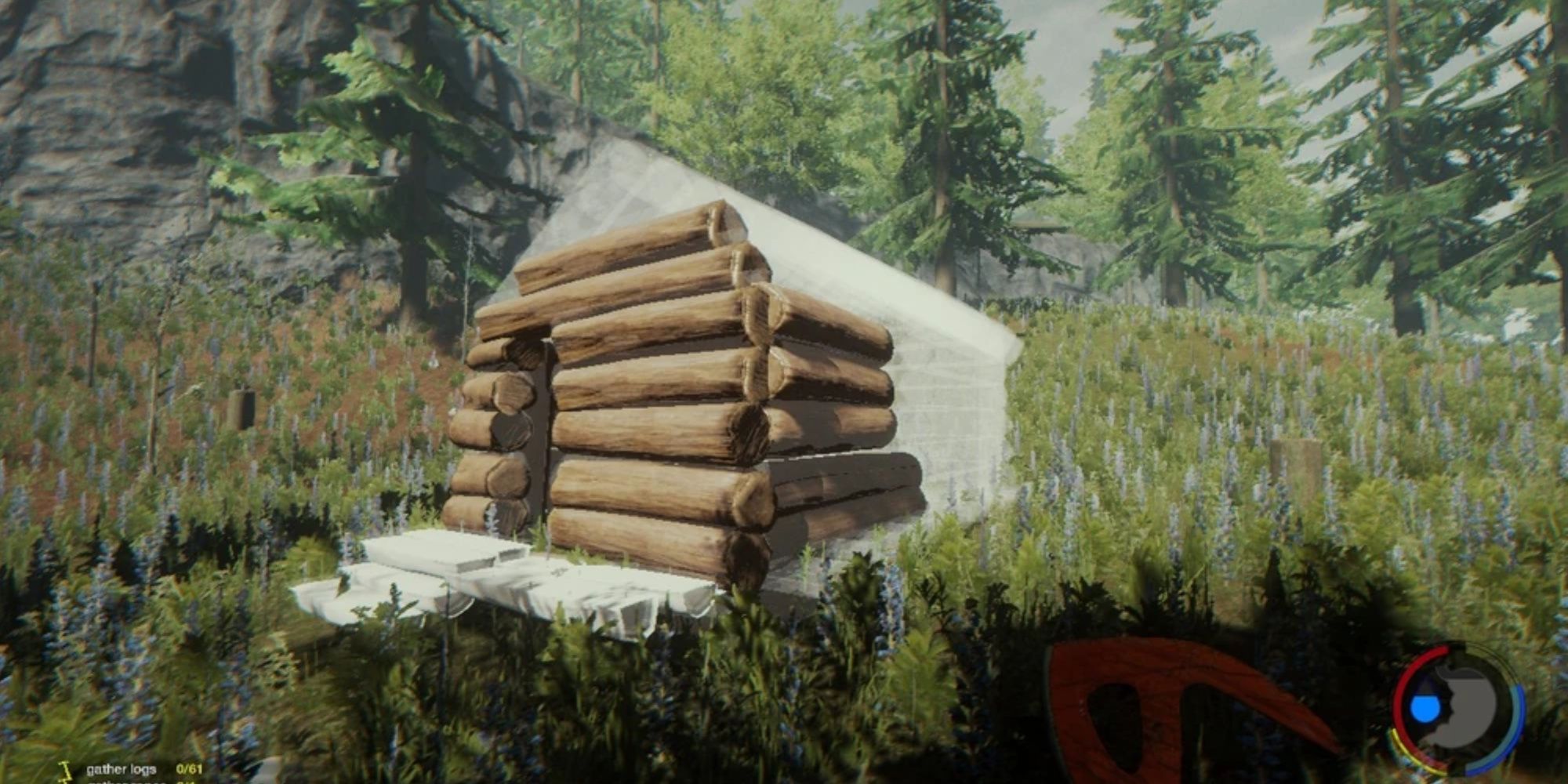 Easy Building in The Forest