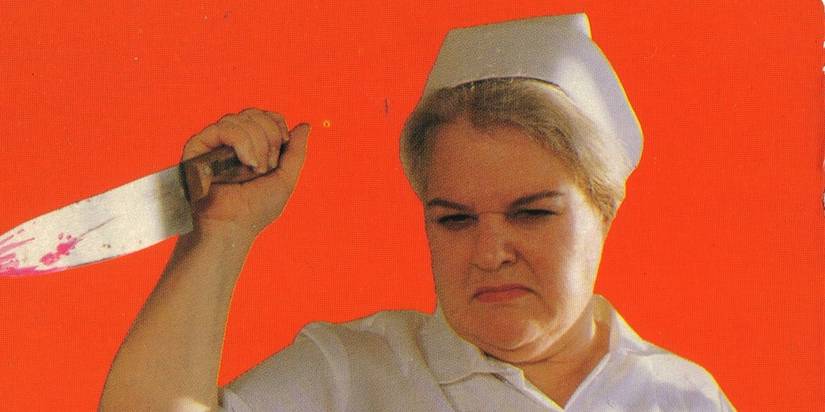 A wallpaper of Edith Mortley from Death Nurse