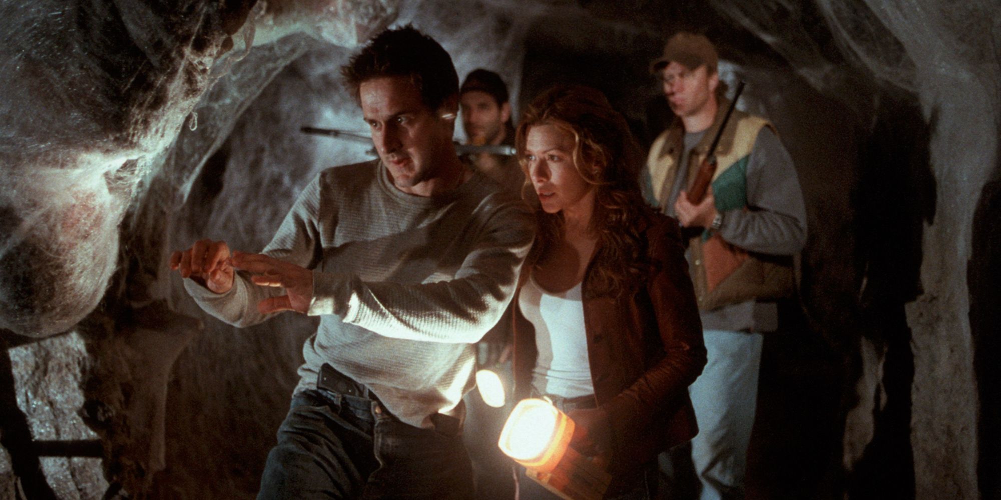 David Arquette down the mines