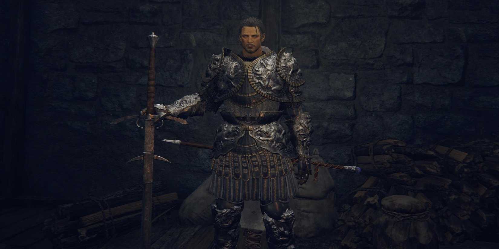 Elden Ring - Knight Bernahl In Warmasters Shack