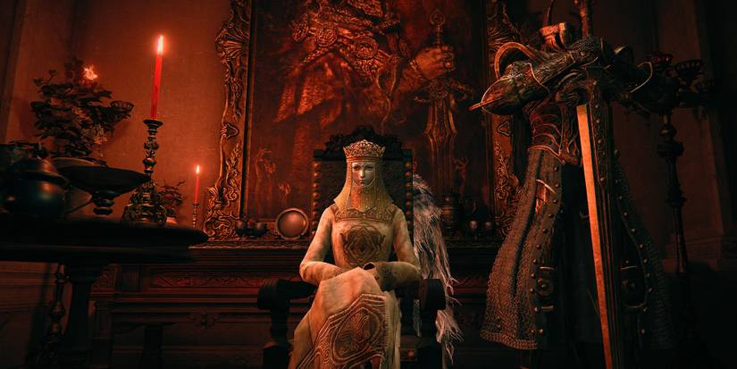 Elden Ring - Tanith And Her Guardian Crucible Knight
