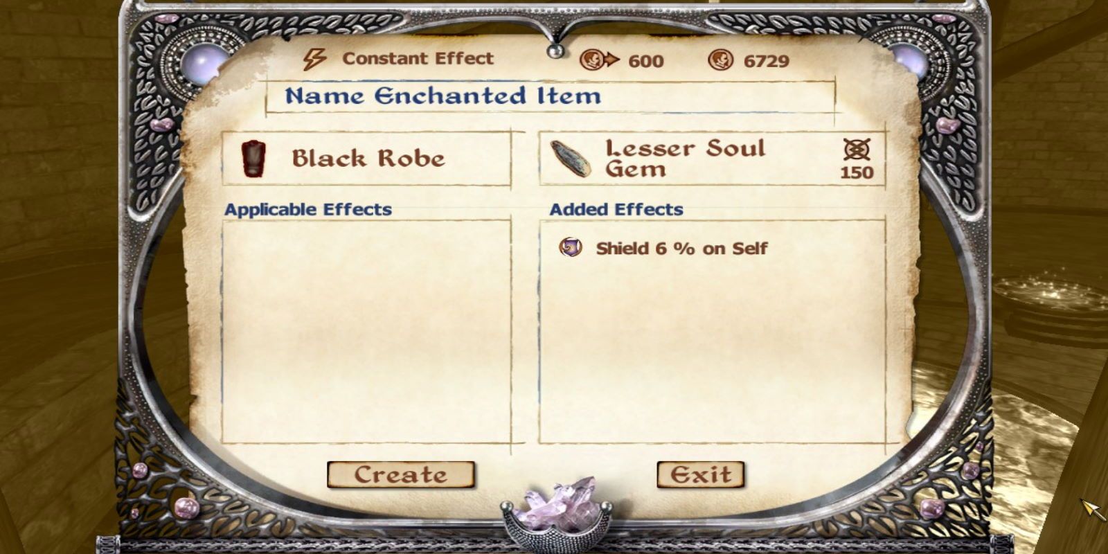 Elder Scrolls IV Oblivion - Enchanted Robe