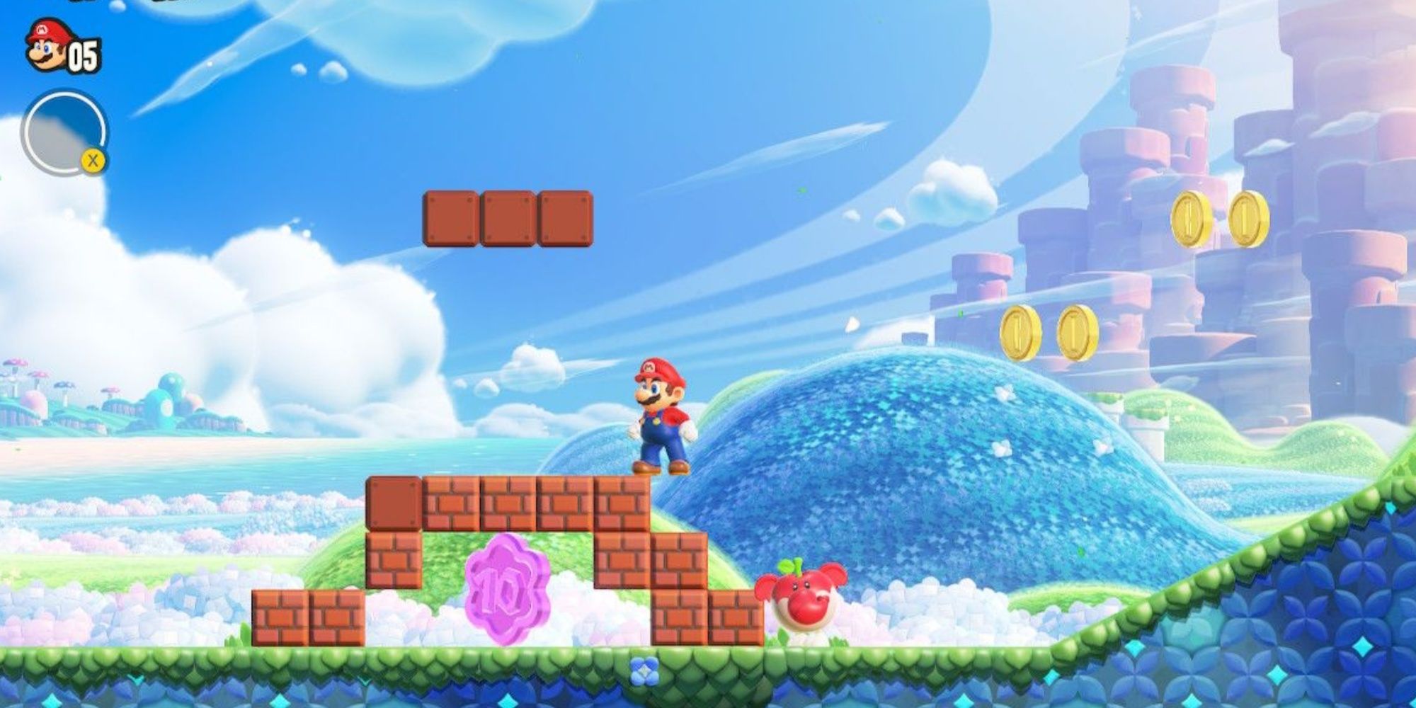 finding the elephant power up in mario wonder