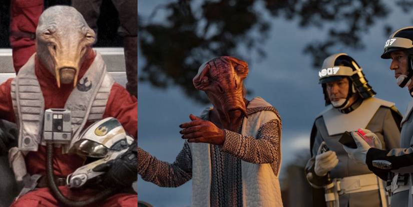 Ello Asty and Slowen-Lo from the sequel trilogy